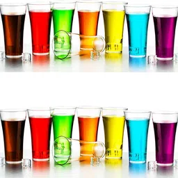 (Pack of 16) Wine Beer Glass Set Water/Juice Glass-image-27