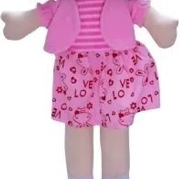 Super soft toy Cute doll for kids girls and boys for gift size 65cm Pink - 65 cm-image-16