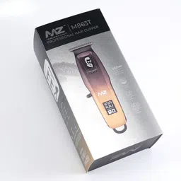 MZ M863T (PROFESSIONAL HAIR TRIMMER) Digital Display 5W Power with 1200mAh Battery Trimmer 150 min Runtime 3 Length Settings image 5