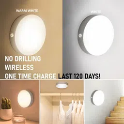 mopslik Motion Sensor Light USB Charging Wireless Self Adhesive Body Induction Night Lamp image 4