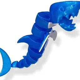 Interactive ocean animal shark puppet toy figure-image-9