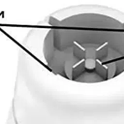 krisha KR-CT-11-J Mixer Juicer Jar image 3