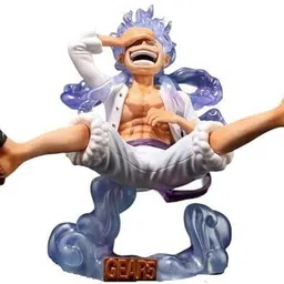 funfob One Piece Monkey D Luffy Action Figure Gear 5 Height -15CM x 17CM Luffy Laugh-picture-15