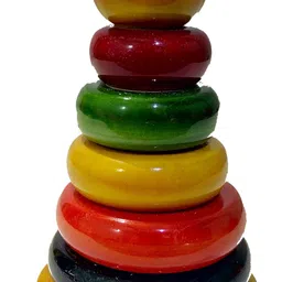 crafts india Hand crafted Wooden Stacking Color Rings Cute Teddy-picture-19