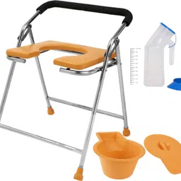 Stainless Steel Heavy Duty Commode chair And Shower Chair For Toilet Use Commode Chair-image-33