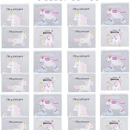 nivo Multipurpose Large Capacity Zipper Cute Pencil Case for School Supplies Kids/Teenagers Unicorn Art Plastic Pencil Boxes Art Plastic Pencil Boxes image 1