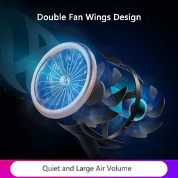KANHAYA Desktop Multifunction Fan USB Fan Automatic Fan Home Office Rechargeable USB Fan image 5