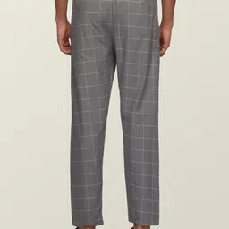 XYXX Men Super Combed Cotton Pack of 3 Checkmate Lounge Pants XYPYJM3PCKN55 image 4