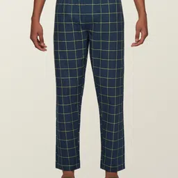 XYXX Men Super Combed Cotton Pack of 3 Checkmate Lounge Pants XYPYJM3PCKN55 image 5