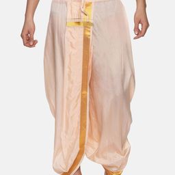 Sethukrishna Men Mid-Rise Art Silk Dhotipants-picture-5