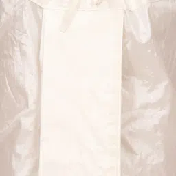 Sethukrishna Boys Gold-Toned & White Printed Kurta with Dhoti Pants image 3