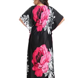Noty Floral Printed Maxi Kaftan Nightdress image 5