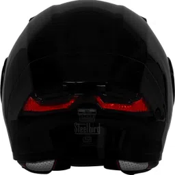 steelbird air SBA-11 TORNADO ISS with Red Reflector Motorsports Helmet image 3