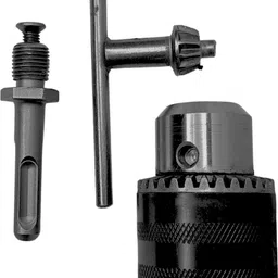 syntex Drill Chuck with Adapter & Chuck Key - 1/2x20TPI Capacity Keyed Drill Chuck Kit Drill Chuck with Adapter & Chuck Key - 1/2x20TPI Capacity Keyed Drill Chuck Kit image 1