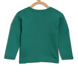 The Mom Store Infants Graphic Printed Pure Cotton T-shirt with Pyjamas image 3