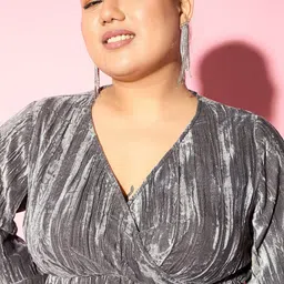 Berrylush Curve Print Top image 2