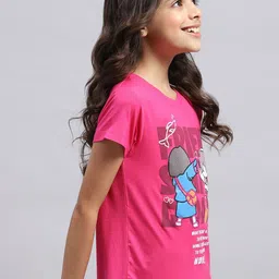 Monte Carlo Graphic Printed Round Neck T-shirt image 3