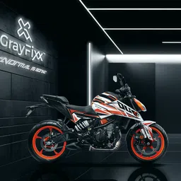 grayfixx Sticker & Decal for Bike image 2