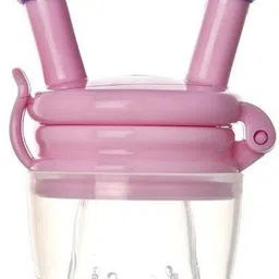 kogar Baby Pacifier Food Feeder Silicone Fresh Fruit Milk Nibbler Feeding Safe Kids Supplies Nipple Teat Pacifier Bottles 1 Pc Feeder(Multicolour) Soother-picture-15