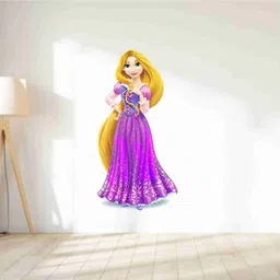 skyolla 59 cm Rapunzel Wall Sticker – Self Adhesive Vinyl Décor for Kids’ Room, Nursery Room Self Adhesive Sticker image 4