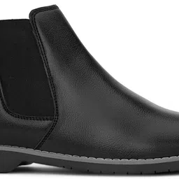 roadster Men Solid Colour High Ankle Length Slip-On Boots Boots For Men image 3