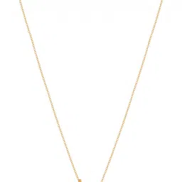 DressBerry Gold-Toned Brass Gold-Plated Artificial Stones Studded Chain image 2