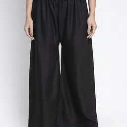 GRACIT Women Pack of 2 Printed Flared Knitted Ethnic Palazzos image 2