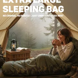 rocksport Pir Panjal +3°C to +10°C Mummy Sleeping Bag for Adult with Air Pillow Camping Sleeping Bag image 4