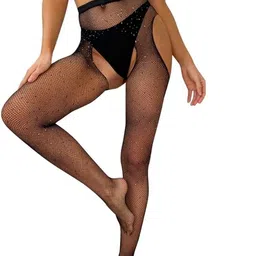 neska moda Women Fishnet Stockings image 2