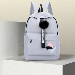 ss enterprises Small 20 L Backpack Small 12 L Laptop Backpack Small Backpack Cute Style Female Student Waterproof Anti Thief School Backpack (Black)-picture-12