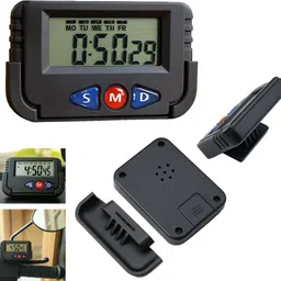 regals choice Digital Black Clock-picture-32