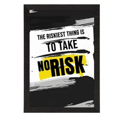 eCraftIndia Unisex Black & White Printed Wall Art image 3