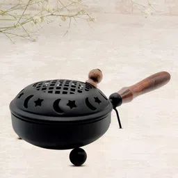 DOKCHAN Black & Brown Iron Incense Holder image 1