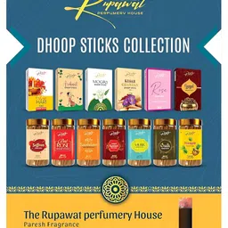 THE RUPAWAT Perfumery House 2-pcs Brown Pineapple & Saffron Incense Sticks image 2