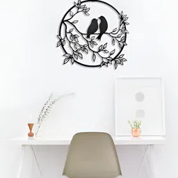 Gojeeva Black 1 Piece Wood Wall Paintings-picture-25