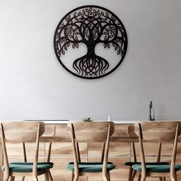 Gojeeva Black 1 Piece Wood Wall Paintings-picture-43