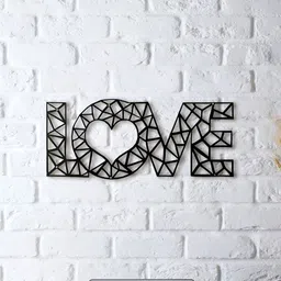 Gojeeva Black 1 Piece Wood Wall Paintings-picture-38