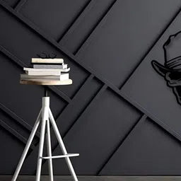 Gojeeva Black 1 Piece Wood Wall Paintings image 3