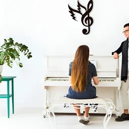 Gojeeva Black 1 Piece Wood Wall Paintings image 3