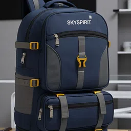 sky spirit Large 70 L Backpack Long Tour Backpack with Comfort Fit Straps-picture-28