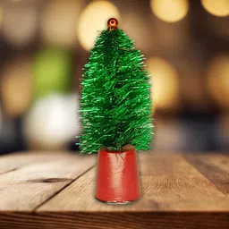 me&you Small Festive Christmas Tree – Perfect Décor Accent for Desk or Living Space Miniature Christmas Tree Pack of 12 image 3