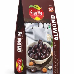Eatriite Premium California Dark Chocolate Coated nut Almonds | Premium Badam | High in Fiber & Boost Immunity | Real Nuts | High in Fiber & Boost Immunity | Whole Natural Badam | Almond 200gm-image-22
