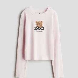 H&M Girls Ribbed Cotton Top-picture-43