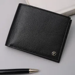 van heusen Men Black Genuine Leather Wallet-picture-27