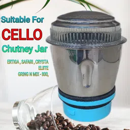 sahu CELLO CHUTENY JAR ! ERTIGA , SAFARI , CRYSTA , ELITE JAR [ 350ML ] Mixer Juicer Jar-picture-18