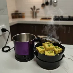 Multifunctional Fast Electric Kettle,Personal Cooker Boil Water,Milk M81 Egg Cooker, Food Steamer, Rice Cooker, Travel Cooker-image-48