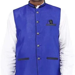 maksud enterprise Solid Men Waistcoat image 1