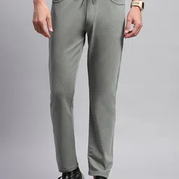 Monte Carlo Men Cotton Mid-Rise Track Pants image 1