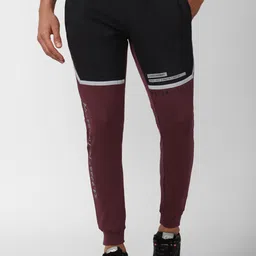 Peter England Men Colourblocked Joggers-picture-11