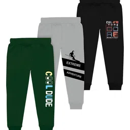 BAESD Boys Pack Of 3 Mid-Rise Typography Printed Cotton Joggers-picture-17